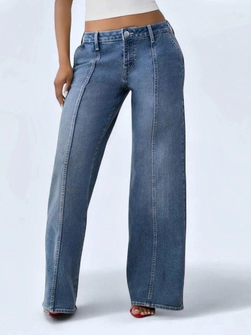 TRUE RELIGION BOBBI LOW SLUNG BAGGY